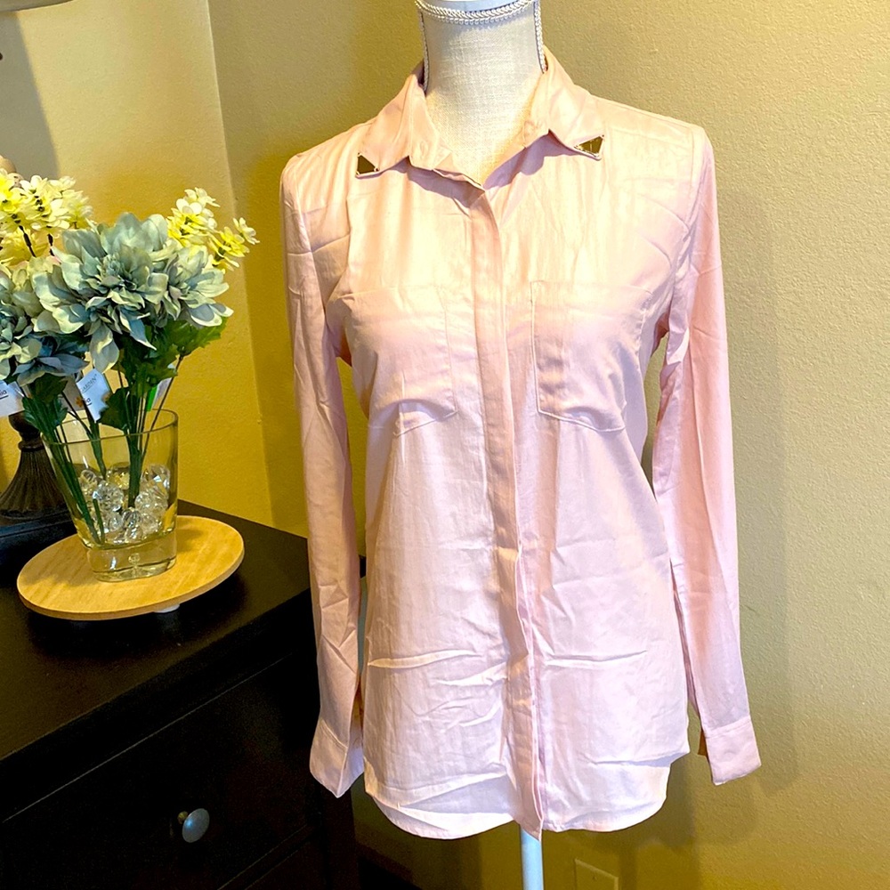 Rock & Republic Pink Button Down Shirt